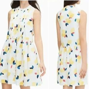 KATE SPADE Lemon Zest Sleeveless Short Casual Dress size small